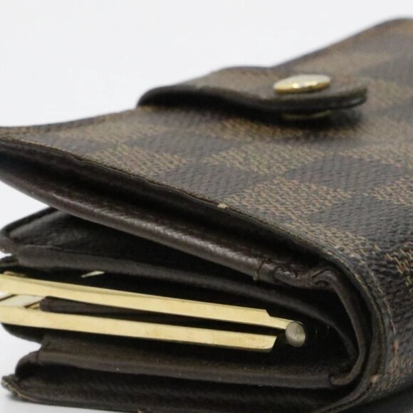 Louis Vuitton 2005 Damier Ebene Porte Monnaie Billets Viennois - Picture 9 of 16